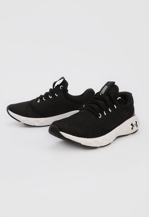 Tenis Running Negro-Blanco UNDER ARMOUR Charged Vantage 2