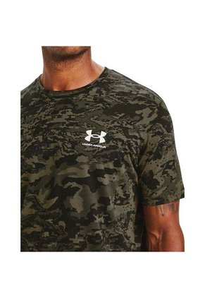 Camiseta Under Armour Abc Camo Ss Blk-Camuflado
