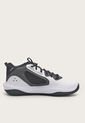 Tenis Basketball Blanco-Negro-Gris UNDER ARMOUR Lockdown 6 de Under Armour