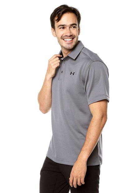 Polo Gris UNDER ARMOUR Tech