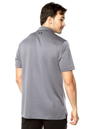 Polo Gris UNDER ARMOUR Tech