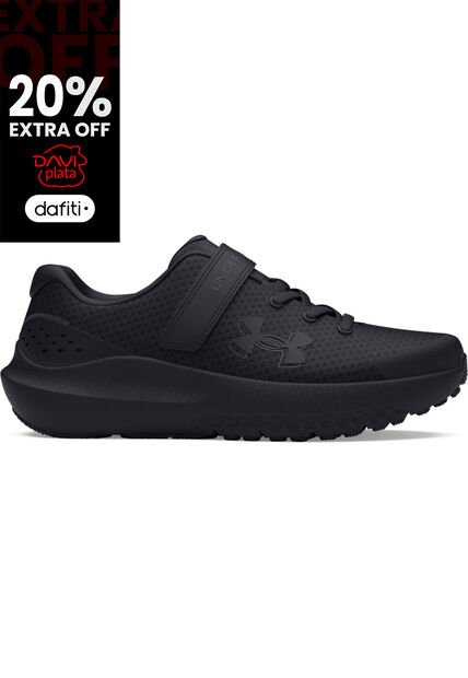 Tenis Niño Under Armour UA BPS SURGE 4 AC Negro 1 Under Armour