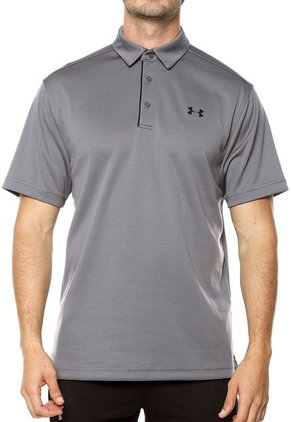 Polo Gris UNDER ARMOUR Tech