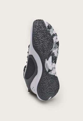 Tenis Basketball Blanco-Negro-Gris UNDER ARMOUR Lockdown 6