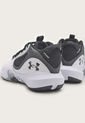 Tenis Basketball Blanco-Negro-Gris UNDER ARMOUR Lockdown 6 de Under Armour