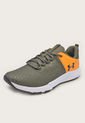 Tenis Training Verde Oliva-Naranja-Negro UNDER ARMOUR Charged Engage 2 de Under Armour