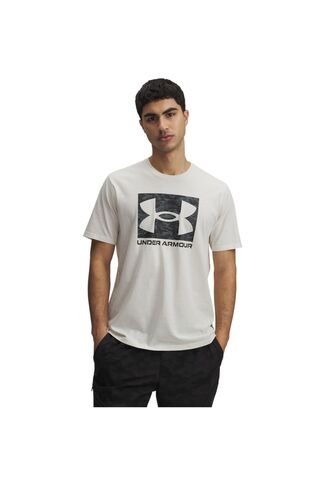 Camiseta Hombre UNDER ARMOUR ABC CAMO BXD LOGO SS Marron Under Armour Under Armour