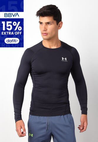 Camiseta Manga Larga UNDER ARMOUR Negro Under Armour