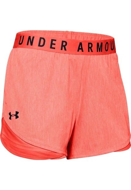 Short Under Armour Shr Play Up Twist 3.0 Para Mujer-Coral