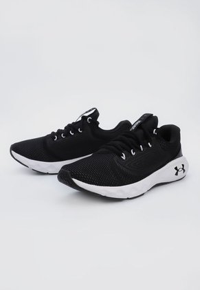 Tenis Running Negro-Blanco UNDER ARMOUR Charged Vantage 2