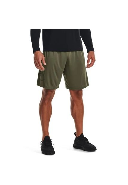 Pantaloneta Under Armour Tech Graphic 10 In-Verde