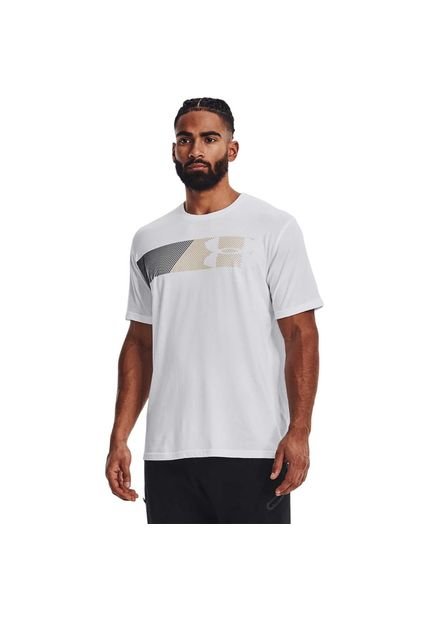 Camiseta Under Armour Fast Left Chest 2-Blanco