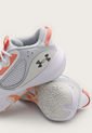 Tenis Basketball Blanco-Gris-Salmón UNDER ARMOUR Lockdown 6 de Under Armour