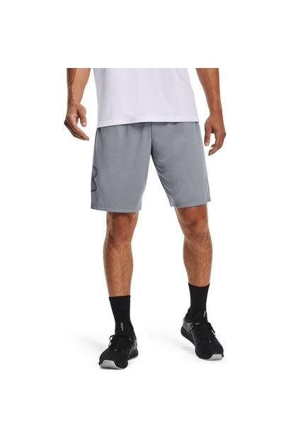 Pantaloneta Under Armour Tech Graphic 10 In-Gris