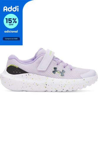 Tenis Niña Under Armour UA GPS SURGE 4 AC Purpura Under Armour Under Armour