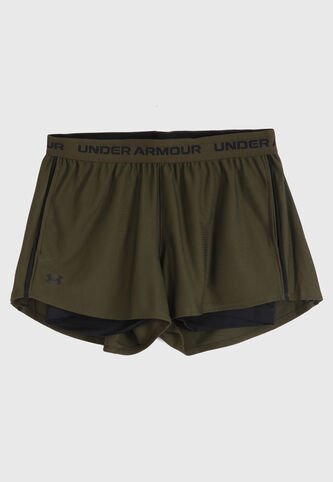 Short UNDER ARMOUR 2N1 Verde Under Armour