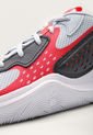 Tenis Basketball Gris-Coral-Negro UNDER ARMOUR Jet '23 de Under Armour