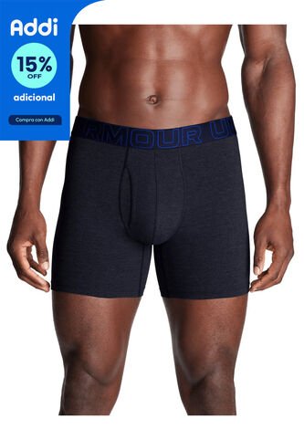 Boxer Hombre UNDER ARMOUR PRFRMNC COTTON SOLID Azul Under Armour Under Armour
