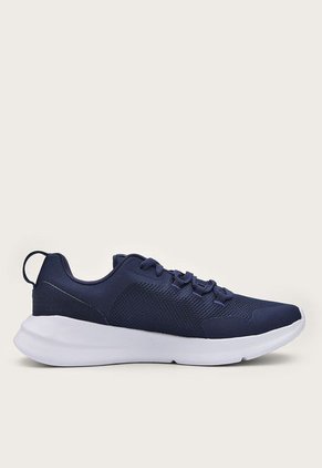 Tenis Running Azul Navy-Azul Royal-Blanco UNDER ARMOUR Essential