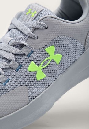 Tenis Running Gris-Verde Neón-Azul Raf UNDER ARMOUR Essential