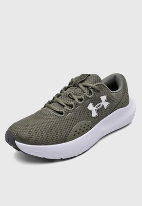 Tenis Running UNDER ARMOUR Charged Surge 4 Verde Oliva