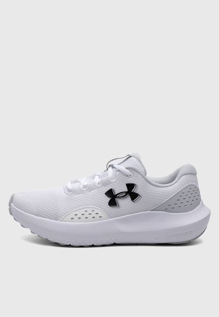 Tenis Running Blanco-Gris UNDER ARMOUR Charged Surge 4