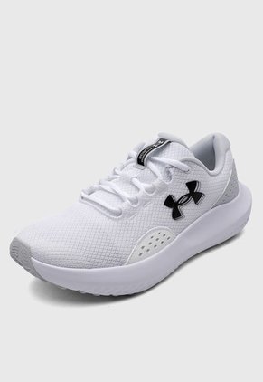 Tenis Running Blanco-Gris UNDER ARMOUR Charged Surge 4
