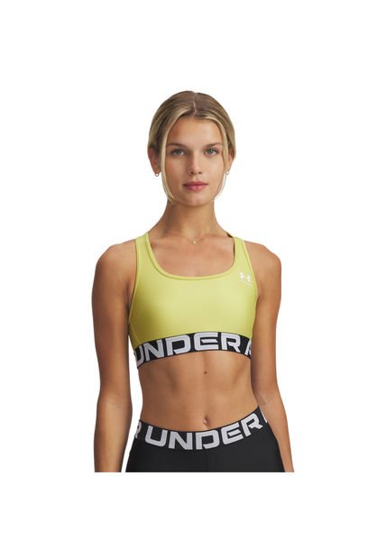 Sujetador Mujer Under Armour HG MID BRANDED Amarillo Under Armour