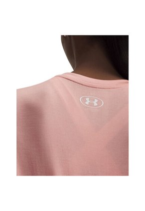 Camiseta Mujer Under Armour TECH SSV TWIST Rosado Under Armour