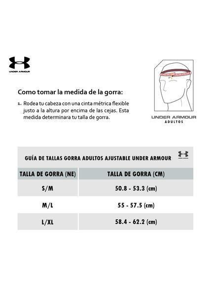 Guia de tallas zapatos under armour xxl best sale