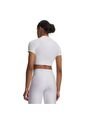 Camiseta Mujer Under Armour HEATGEAR CROP MCK SS Blanco Under Armour de Under Armour