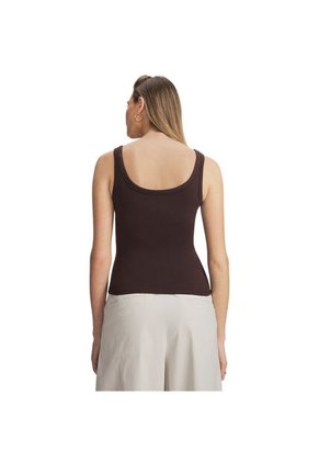 Camiseta Sin Mangas Mujer Under Armour MERIDIAN CORE TANK Marron Under Armour