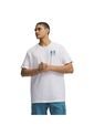 Camiseta Hombre Under Armour M BLUR LOGO SS Blanco Under Armour de Under Armour