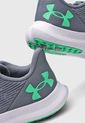 Tenis Running Gris-Blanco-Verde UNDER ARMOUR Charged Speed Swift de Under Armour