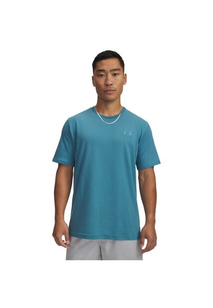 Camiseta Hombre Under Armour UA M ICON TEE SS Azul Under Armour