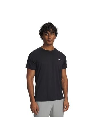 Camiseta Hombre Under Armour VELOCITI REFLCT SS Negro Under Armour Under Armour