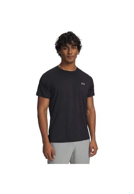 Camiseta Hombre Under Armour VELOCITI REFLCT SS Negro Under Armour