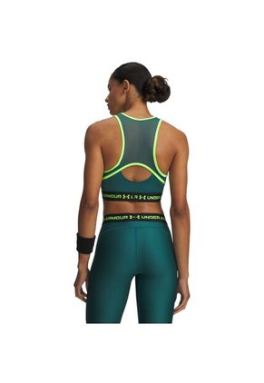 Sujetador Mujer Under Armour HEATGEAR MESH TANK Verde Under Armour