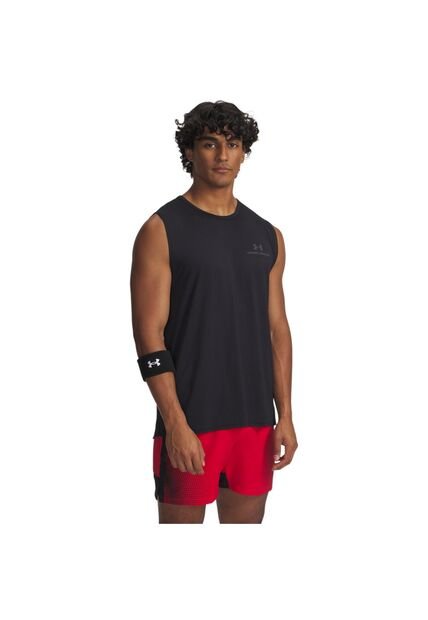 Camiseta Sin Mangas Hombre Under Armour VNSH ENRG SLEEVELESS Negro Under Armour