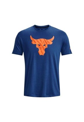 Camiseta Under Armour Pjt Rock Brahma-Azul