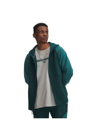 Buzo Hombre Under Armour NSTPPBL FLC FZ HD EU Verde Under Armour Under Armour