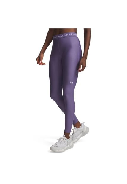 Pantalon Mujer Under Armour HEATGEAR LEGGING Purpura Under Armour