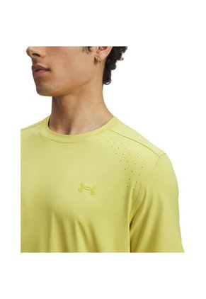 Camiseta Hombre Under Armour LNCH ELT SHORTSLEEVE Amarillo Under Armour