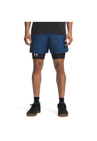 Short Hombre Under Armour TECH WOVEN 5IN SHORT Azul Under Armour Under Armour