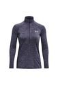 Buzo Under Armour Tech Twist 1/2 Zip Mujer-Gris de Under Armour