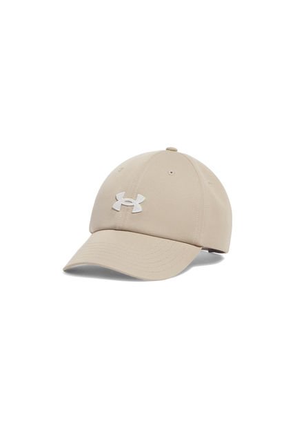 Gorra Under Armour Blitzing Mujer-Beige