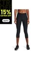 Leggings Mujer Negro HG ARMOUR HI CAPRI-B 1365334-001-N11 Under Armour de Under Armour