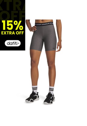 Short Mujer Under Armour HEATGEAR 7IN SHORT Gris Under Armour Under Armour