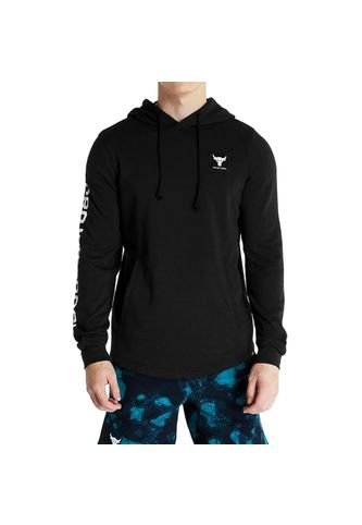 Hoodie Under Armour Project Rock Terry-Negro Under Armour