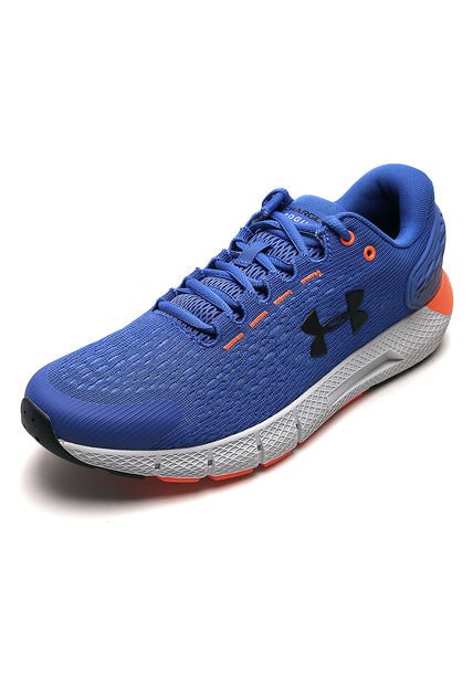 Tenis Running Azul Royal-Gris-Naranja UNDER ARMOUR Charged Rogue 2